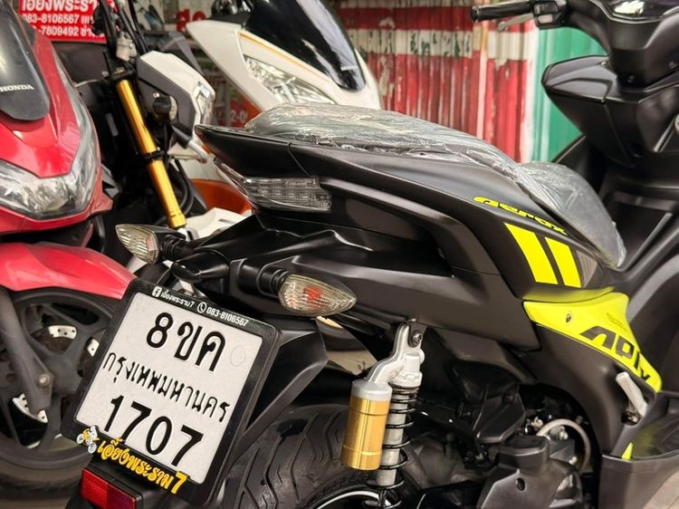 Aerox 155 สี ดำ-เหลือง ปี 60 รถบ้านมือเดียว รูปที่ 12