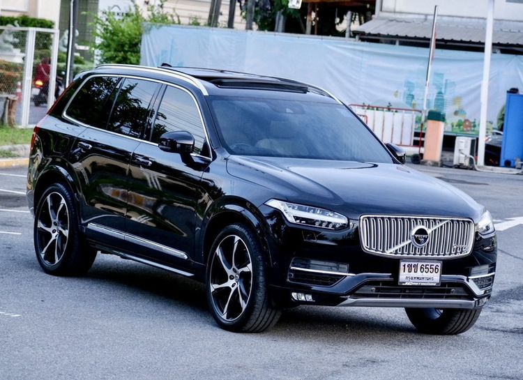 Volvo XC90 2018 2.0 T8 Inscription 4WD Utility-car ปลั๊กอินไฮบริด (PHEV) ไม่ติดแก๊ส เกียร์อัตโนมัติ ดำ รูปที่ 3