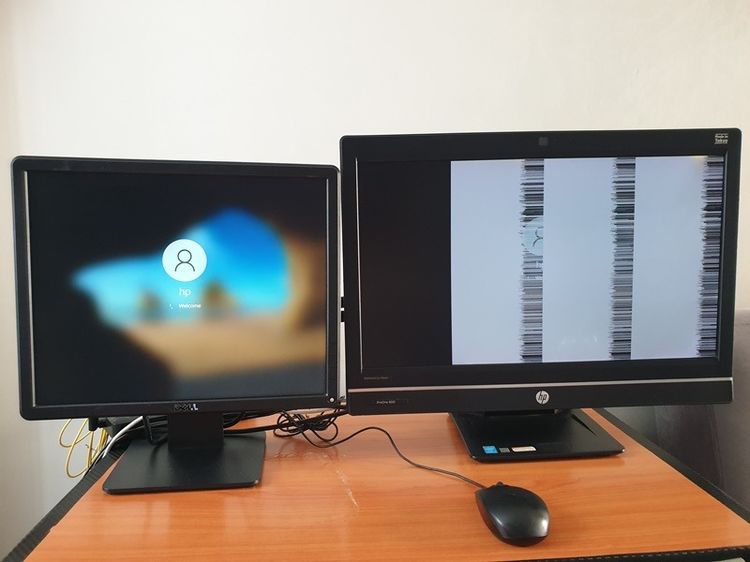 AIO HP core i5 Ram4GB HDD 500GB พร้อมหน้าจอ DELL 17 นิ้ว ถูกๆให้ไวครับ