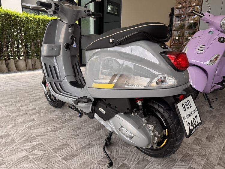 Vespa S125 iget My24 สีเทาแลมโบ รูปที่ 5
