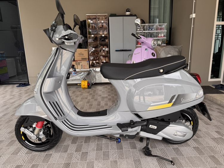 Vespa S125 iget My24 สีเทาแลมโบ รูปที่ 4