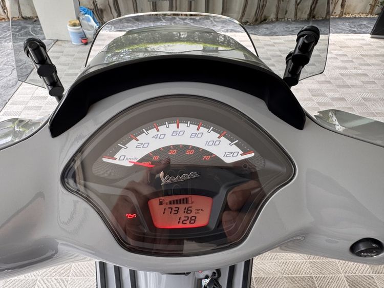 Vespa S125 iget My24 สีเทาแลมโบ รูปที่ 2