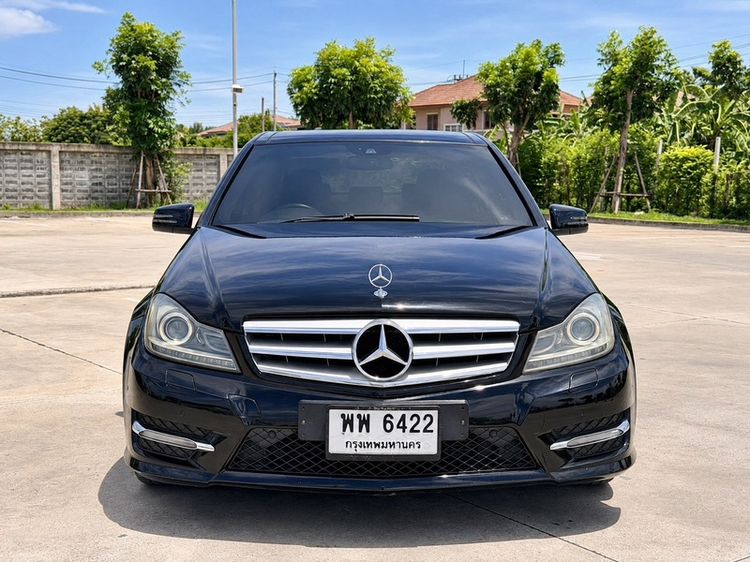 Mercedes-Benz C-Class 2014 C180 Sedan เบนซิน ไม่ติดแก๊ส เกียร์อัตโนมัติ ดำ รูปที่ 2
