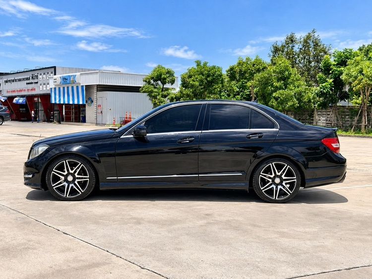 Mercedes-Benz C-Class 2014 C180 Sedan เบนซิน ไม่ติดแก๊ส เกียร์อัตโนมัติ ดำ รูปที่ 3
