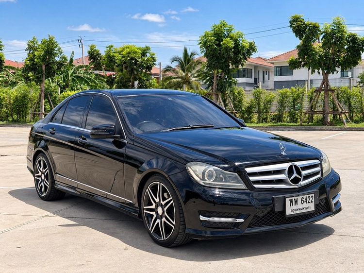 Mercedes-Benz C-Class 2014 C180 Sedan เบนซิน ไม่ติดแก๊ส เกียร์อัตโนมัติ ดำ