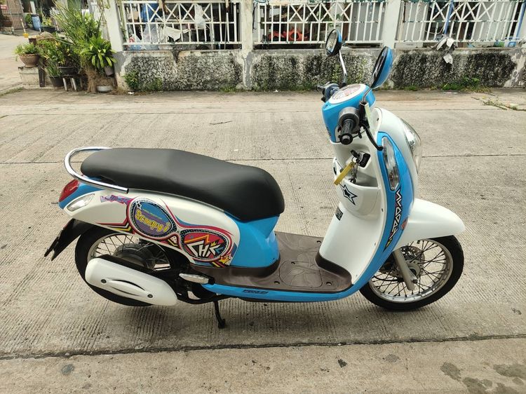 🛵ยังไงก็ขาย SCOOPY-i ปี 55 เครื่องดี สีสวย สตาร์ทมือ เล่มชุดโอนครบ+เปลี่ยนถ่ายน้ำมันเครื่องฟรี ส่งฟรี 30 กม. รูปที่ 3