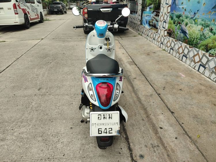🛵ยังไงก็ขาย SCOOPY-i ปี 55 เครื่องดี สีสวย สตาร์ทมือ เล่มชุดโอนครบ+เปลี่ยนถ่ายน้ำมันเครื่องฟรี ส่งฟรี 30 กม. รูปที่ 6