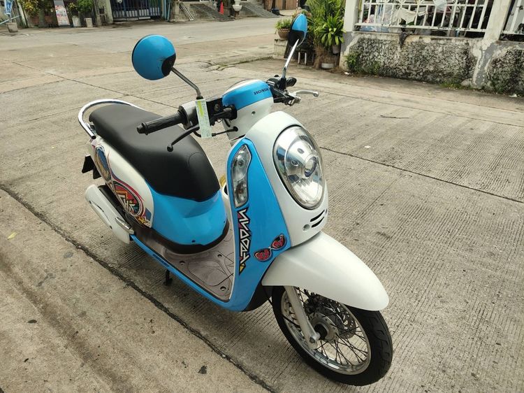 🛵ยังไงก็ขาย SCOOPY-i ปี 55 เครื่องดี สีสวย สตาร์ทมือ เล่มชุดโอนครบ+เปลี่ยนถ่ายน้ำมันเครื่องฟรี ส่งฟรี 30 กม. รูปที่ 5