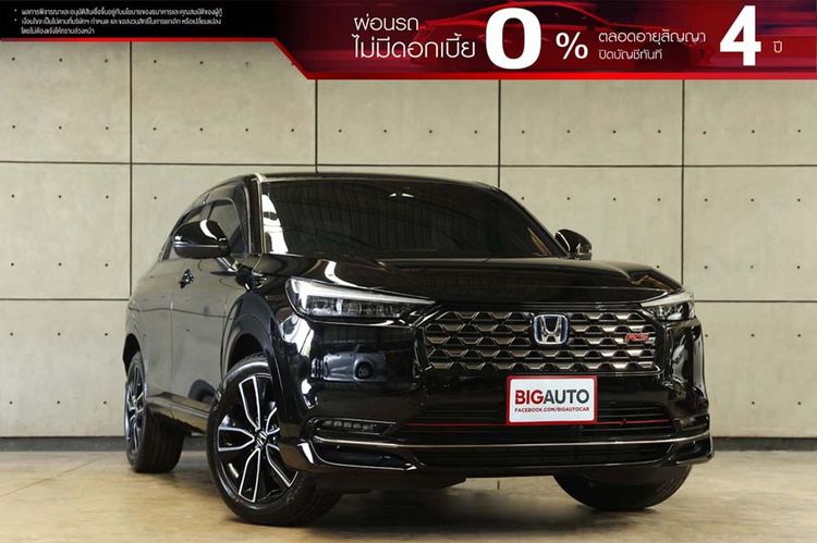 รถ Honda HR-V 1.5 e:HEV RS สี ดำ