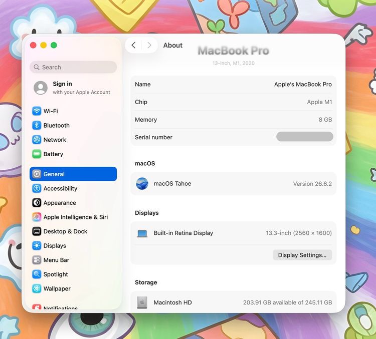 MacBook Pro 13-inch M1 2020 Ram8GB SSD256GB Silev  รูปที่ 14