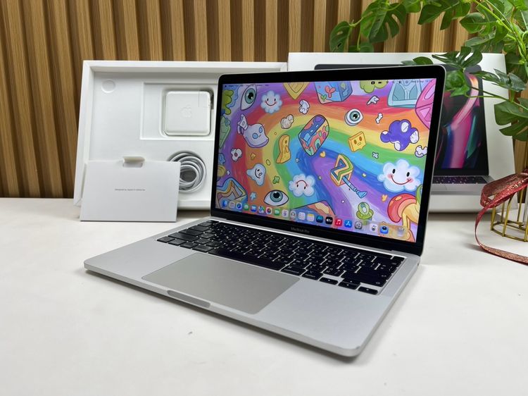 MacBook Pro 13-inch M1 2020 Ram8GB SSD256GB Silev  รูปที่ 3