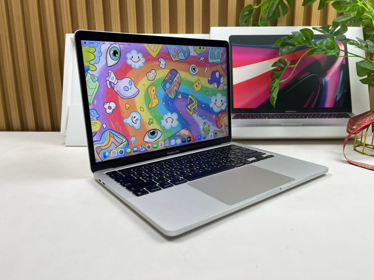 MacBook Pro 13-inch M1 2020 Ram8GB SSD256GB Silev  รูปที่ 2