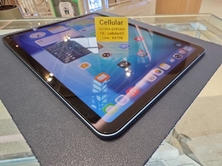 iPad Air5 256GB WiFi Blue สภาพสวย(สแกนนิ้วไม่ได้) เครื่องไทย รับผ่อน รูปที่ 9