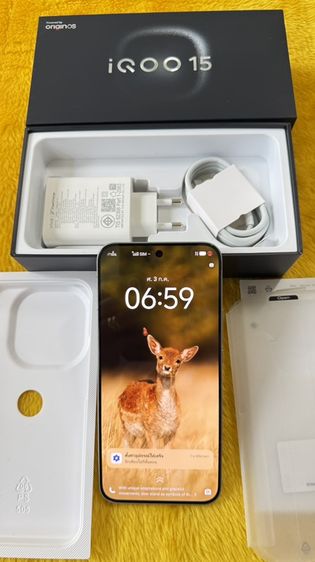 ยี่ห้ออื่นๆ 512 GB iQOO 15-16/512GB.เครื่องศูนย๋ใหม่มากๆ
