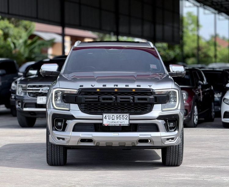 Ford Everest 2023 2.0 Bi-Turbo Titanium+ Utility-car ดีเซล ไม่ติดแก๊ส เกียร์อัตโนมัติ เทา รูปที่ 2