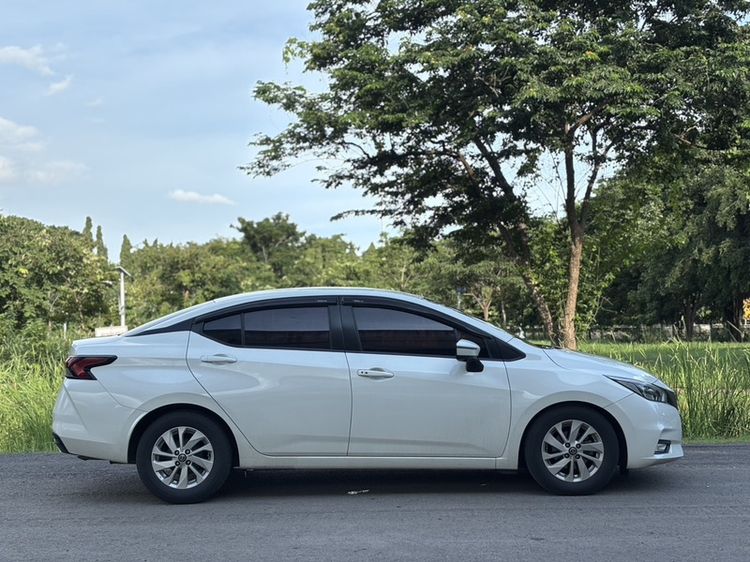 Nissan Almera 2021 1.2 VL Sedan เบนซิน ไม่ติดแก๊ส เกียร์อัตโนมัติ ขาว รูปที่ 4