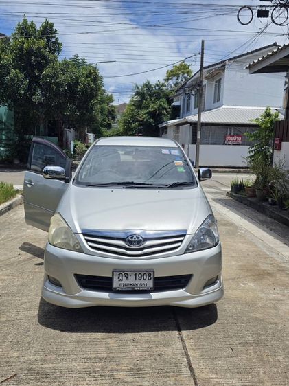 Toyota Innova 2009 2.0 V Utility-car เบนซิน ไม่ติดแก๊ส เกียร์อัตโนมัติ เทา