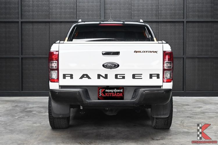 Ford Ranger 2022 2.0 Hi-Rider Wildtrak Pickup ดีเซล ไม่ติดแก๊ส เกียร์อัตโนมัติ ขาว รูปที่ 4