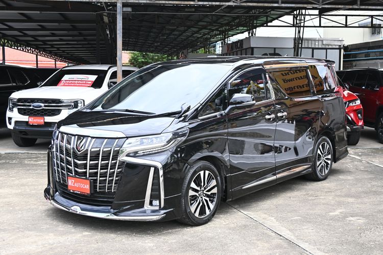 รถ Toyota Alphard 2.5 S C-Package สี ดำ