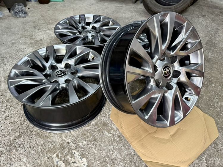 ล้อแม็ก TOYOTA FORTUNER ขอบ 18” สภาพสวยสีเดิม รูปที่ 2