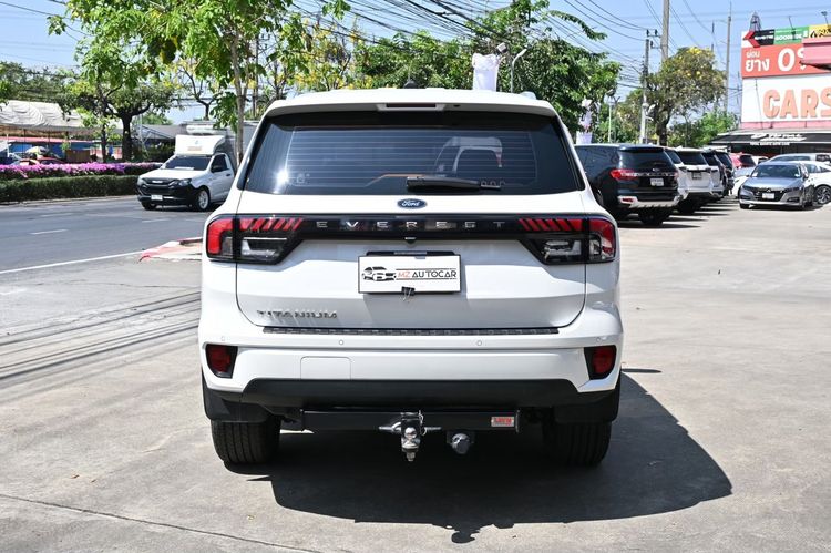 Ford Everest 2025 2.0 Titanium Plus 4WD Utility-car ดีเซล เกียร์อัตโนมัติ ขาว รูปที่ 3