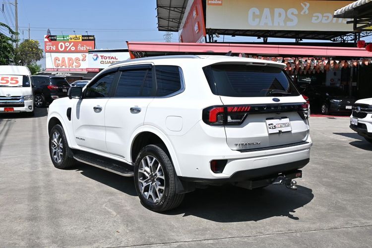 Ford Everest 2025 2.0 Titanium Plus 4WD Utility-car ดีเซล เกียร์อัตโนมัติ ขาว รูปที่ 4