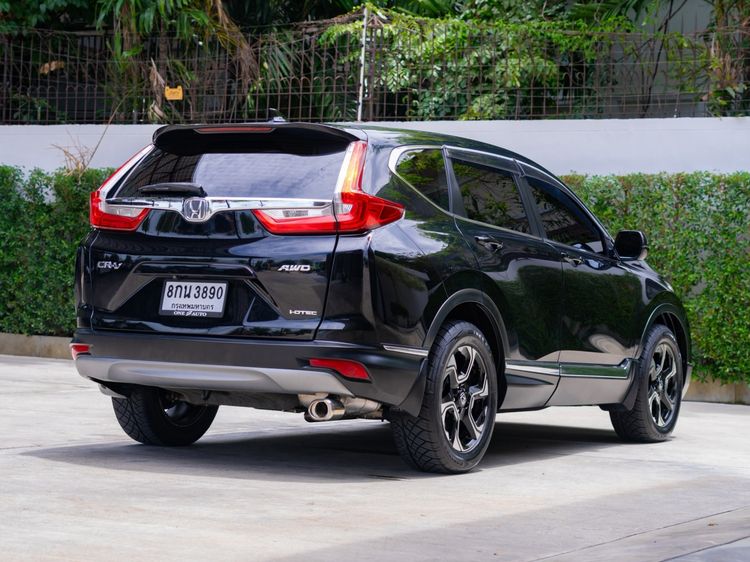 Honda CR-V 2019 1.6 DT EL 4WD Utility-car ดีเซล ไม่ติดแก๊ส เกียร์อัตโนมัติ ดำ รูปที่ 4