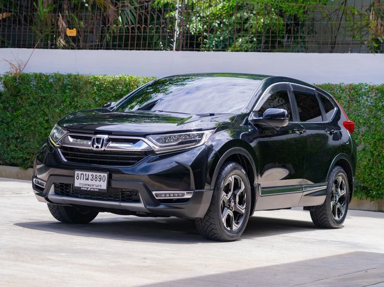 Honda CR-V 2019 1.6 DT EL 4WD Utility-car ดีเซล ไม่ติดแก๊ส เกียร์อัตโนมัติ ดำ รูปที่ 3