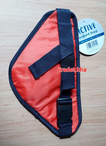 กระเป๋าคาดเอว ACTIVE walking pouch สำหรับวิ่งพร้อมใส่ขวดน้ำ สินค้าคัดจากโกดังญี่ปุ่น ขนาความยาว 28 CM. ความกว้าง 16.5 CM. สินค้าใหม่ รูปที่ 4