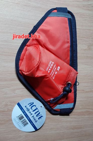 กระเป๋าคาดเอว ACTIVE walking pouch สำหรับวิ่งพร้อมใส่ขวดน้ำ สินค้าคัดจากโกดังญี่ปุ่น ขนาความยาว 28 CM. ความกว้าง 16.5 CM. สินค้าใหม่ รูปที่ 5