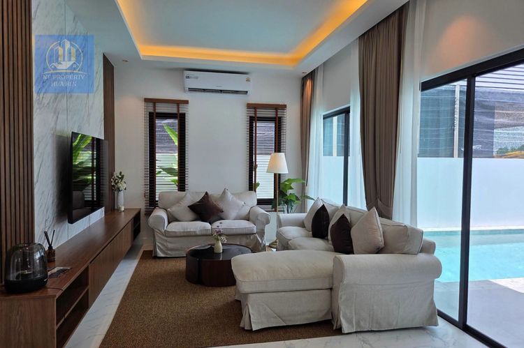 ตกแต่งครบ บ้านเดี่ยวหัวหิน Pool Villa โมเดิร์น ราคา 5.99 ล้านบาท พร้อมเฟอร์ฯ + Solar Panel 10 kW รูปที่ 4