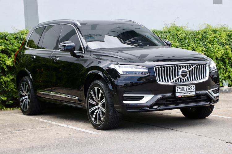 Volvo XC90 2023 2.0 Recharge T8 Inscription 4WD Utility-car ปลั๊กอินไฮบริด (PHEV) ไม่ติดแก๊ส เกียร์อัตโนมัติ ดำ รูปที่ 3