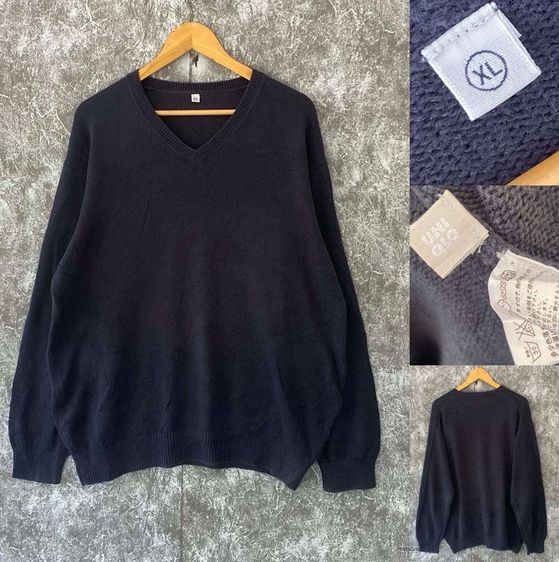 อื่นๆ เสื้อไหมพรม อื่นๆ อื่นๆ แขนยาว เสื้อกันหนาวไหมพรม UNIQLO แท้ 💯 size XL วัดจริงขนาด อก 23 ยาว 27.5 นิ้ว สภาพดีมาก ทรงสวย ดีเทลสวยเนื้อผ้านุ่ม หายากน่าสะสมครับ