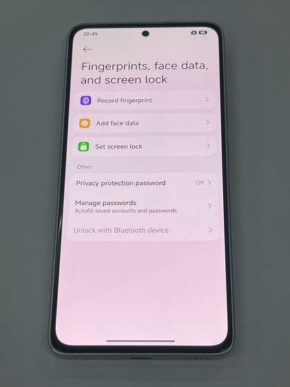 เครื่องนอก Redmi note 14 5G 8+4 128 สภาพสวย สแกนได้ แบตนาน ราคาถูกใจ รูปที่ 4