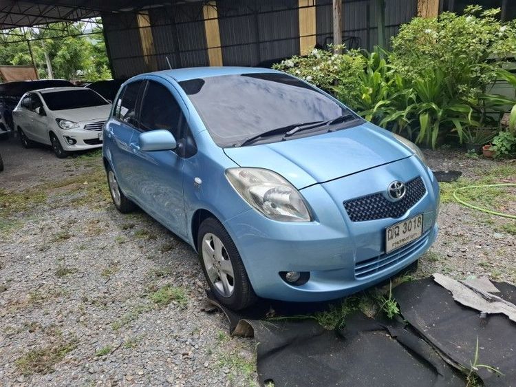 Toyota Yaris 2008 1.5 G เบนซิน ไม่ติดแก๊ส เกียร์อัตโนมัติ ฟ้า รูปที่ 2