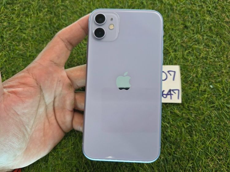 ​ขาย iPhone 11 สีม่วง Purple ความจุ 128GB มือ2 สภาพดี 4900 บาท ครับ รูปที่ 3