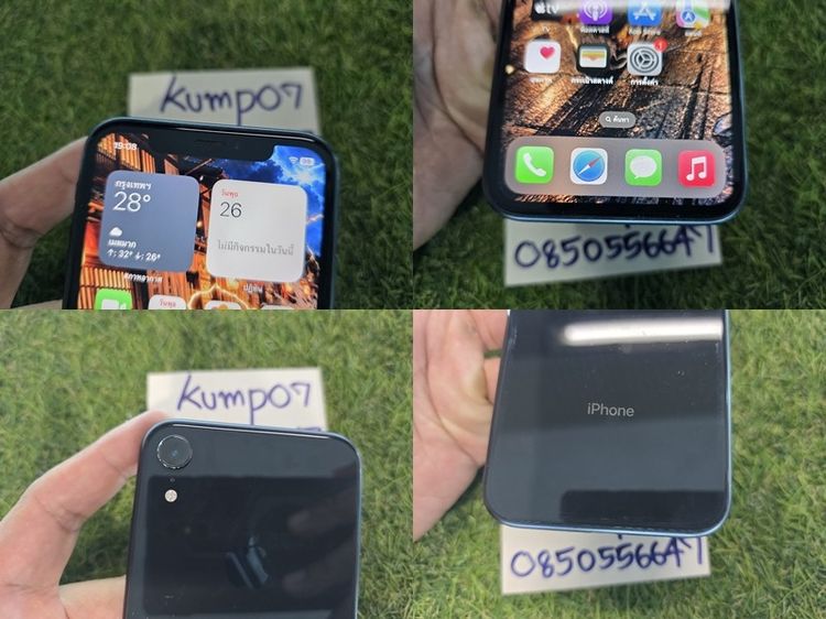 ​ขาย iPhone XR สีดำ Black ความจุ 128GB มือ2 สภาพดี 3500 บาท ครับ รูปที่ 4