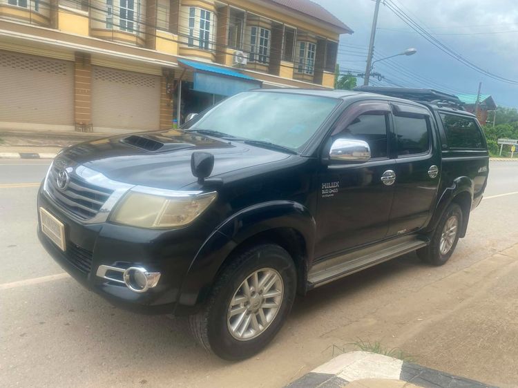 Toyota Hilux Vigo 2012 3.0 G Prerunner Pickup ดีเซล ไม่ติดแก๊ส เกียร์ธรรมดา ดำ รูปที่ 3