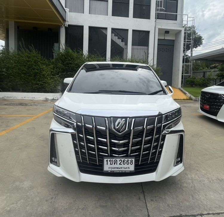 Toyota Alphard 2020 2.5 SC เบนซิน เกียร์อัตโนมัติ ขาว รูปที่ 2