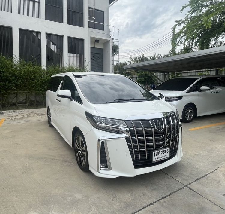 Toyota Alphard 2020 2.5 SC เบนซิน เกียร์อัตโนมัติ ขาว รูปที่ 3