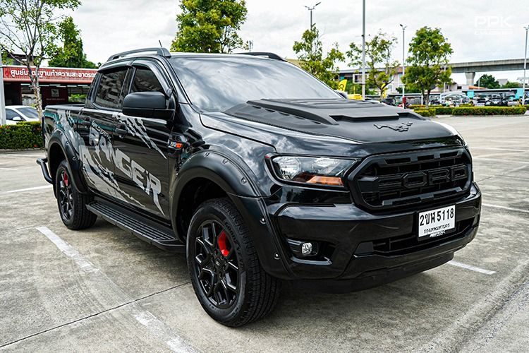 Ford Ranger 2022 2.2 Hi-Rider XL Plus Pickup ดีเซล ไม่ติดแก๊ส เกียร์ธรรมดา ดำ รูปที่ 3