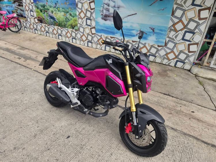 🛵ยังไงก็ขาย MSX125 ปี 60 เครื่องดี สีสวย สตาร์ทมือ รถบ้านพร้อมใช้งาน เปลี่ยนน้ำมันเครื่องฟรี ส่งฟรี30กิโล รูปที่ 4