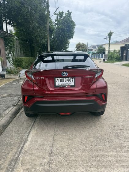 Toyota C-HR 2018 1.8 HV Hi Utility-car ไฮบริด เกียร์อัตโนมัติ แดง รูปที่ 2