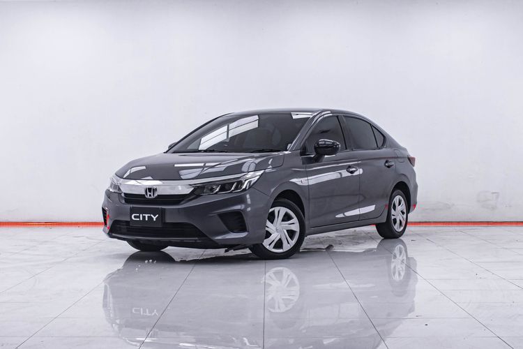 Honda City 2020 1.0 S Sedan เบนซิน ไม่ติดแก๊ส เกียร์อัตโนมัติ เทา
