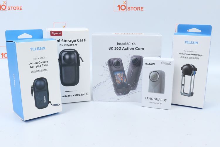 Insta360 X5 8K 360 Action Cam มือ 1  รูปที่ 9