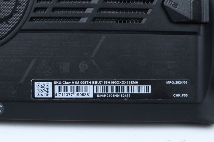 MSI CLAW A1M-008TH Core Ultra 7 155H RAM16.1TB รูปที่ 11
