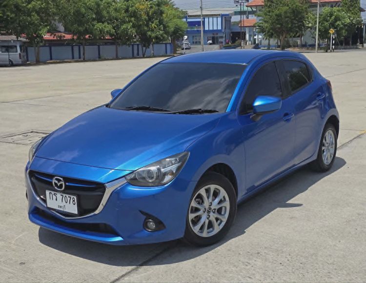 Mazda Mazda 2 2015 1.3 Sports High Plus Sedan เบนซิน ไม่ติดแก๊ส เกียร์อัตโนมัติ น้ำเงิน รูปที่ 2