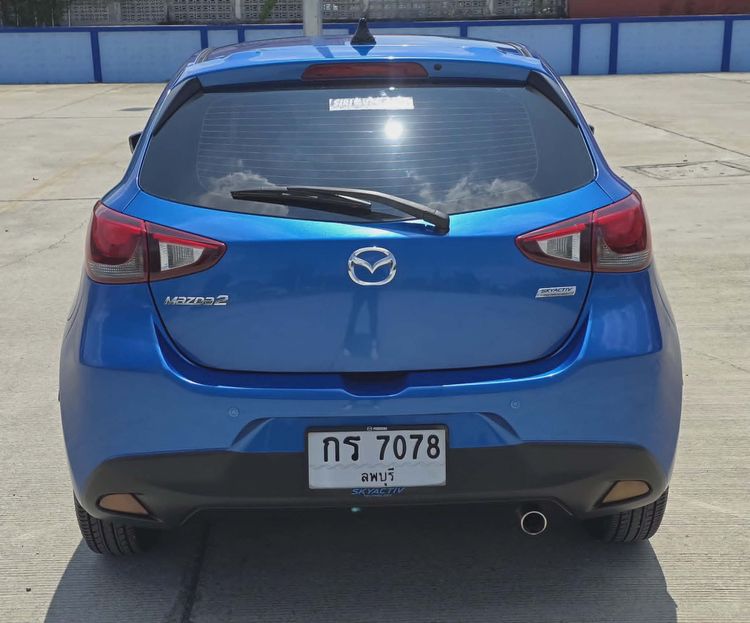 Mazda Mazda 2 2015 1.3 Sports High Plus Sedan เบนซิน ไม่ติดแก๊ส เกียร์อัตโนมัติ น้ำเงิน รูปที่ 3