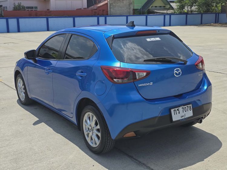 Mazda Mazda 2 2015 1.3 Sports High Plus Sedan เบนซิน ไม่ติดแก๊ส เกียร์อัตโนมัติ น้ำเงิน รูปที่ 4