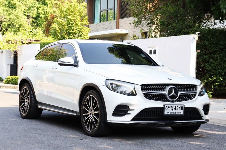 รถ Mercedes-Benz GLC-Class GLC250 สี ขาว
